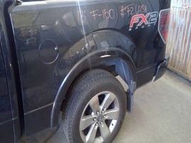 2013 FORD F-150, BLACK, FX2 MODEL, CREW CAB, 3.5L TURBO, AT, 2WD.   F26438